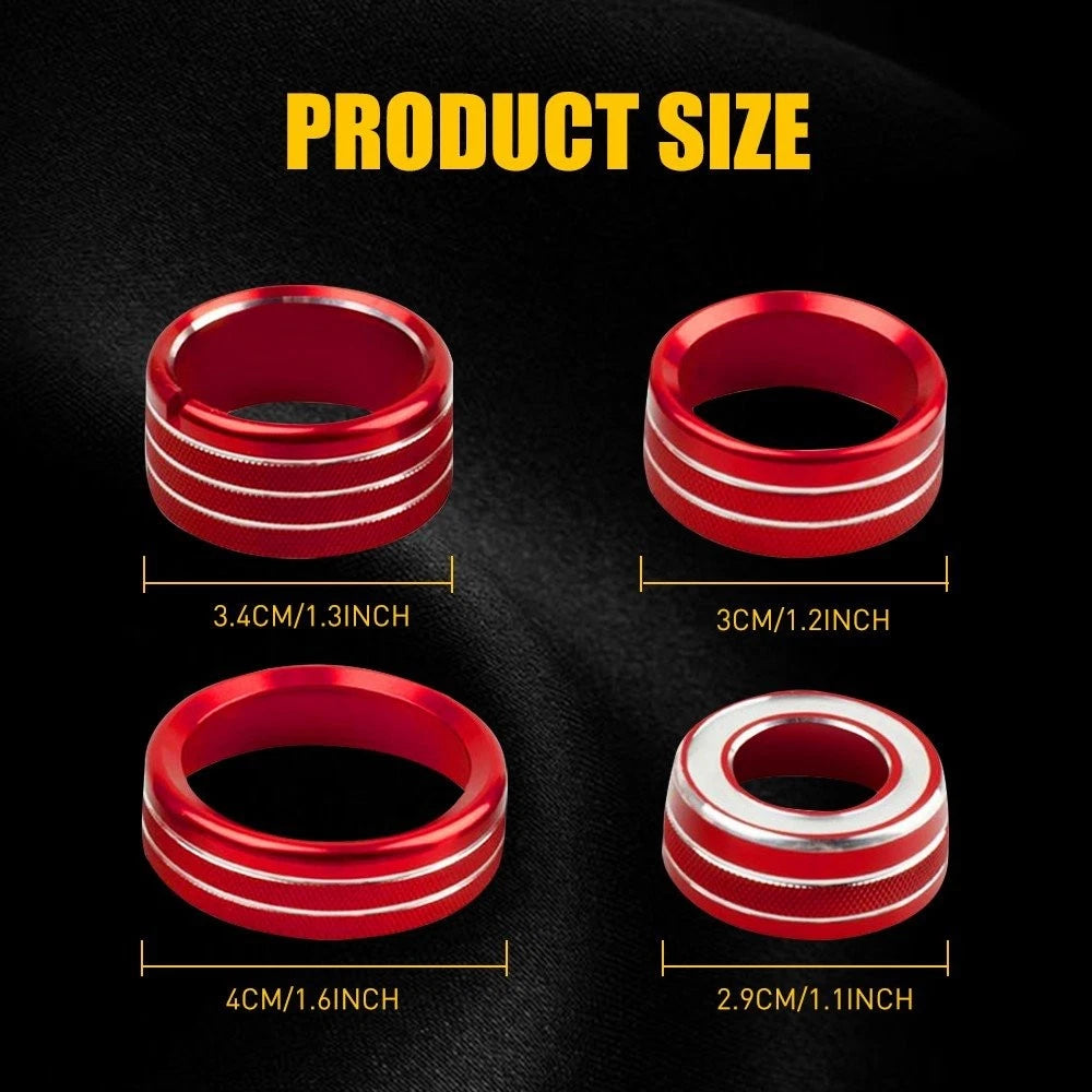 Chrome Exterior Door Handle Lock Cylinder Cap for Ford Explorer
