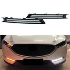 2X Front LED Daytime Running Lights DRL for Mazda CX-5 (2017–2020)