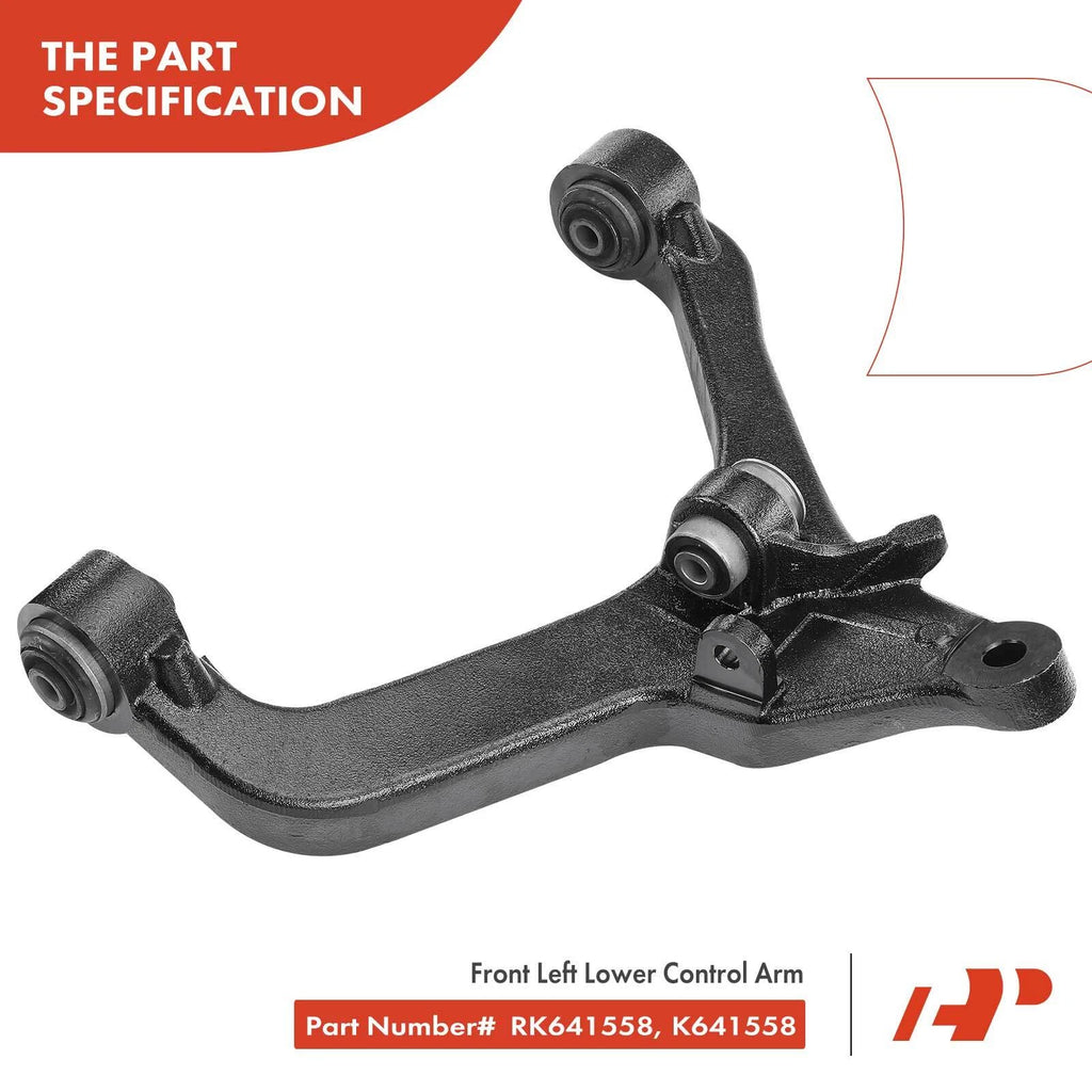 Set of 4 Front Lower Control Arm Ball Joints for Jeep Liberty (2002–2004)
