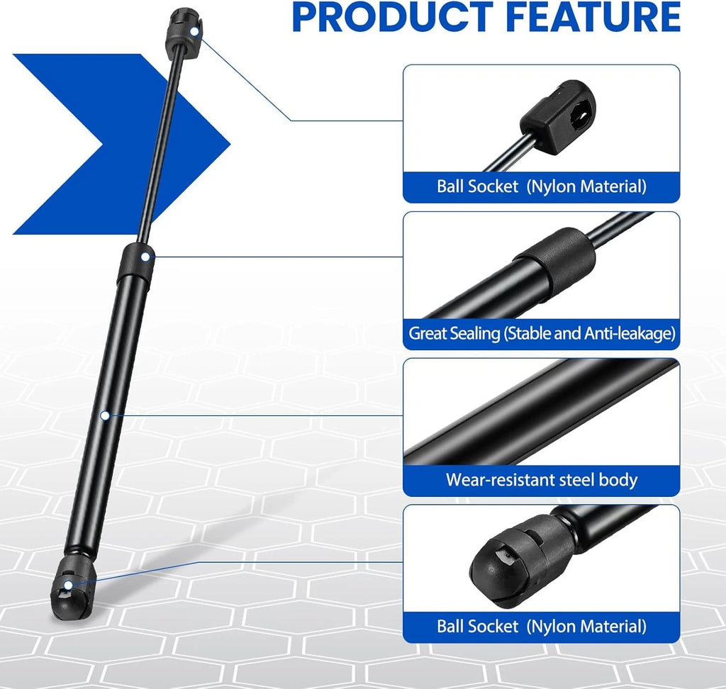 Gas Strut for Leer Camper Shell Topper Window Canopy (16-44N) (2010-2020)