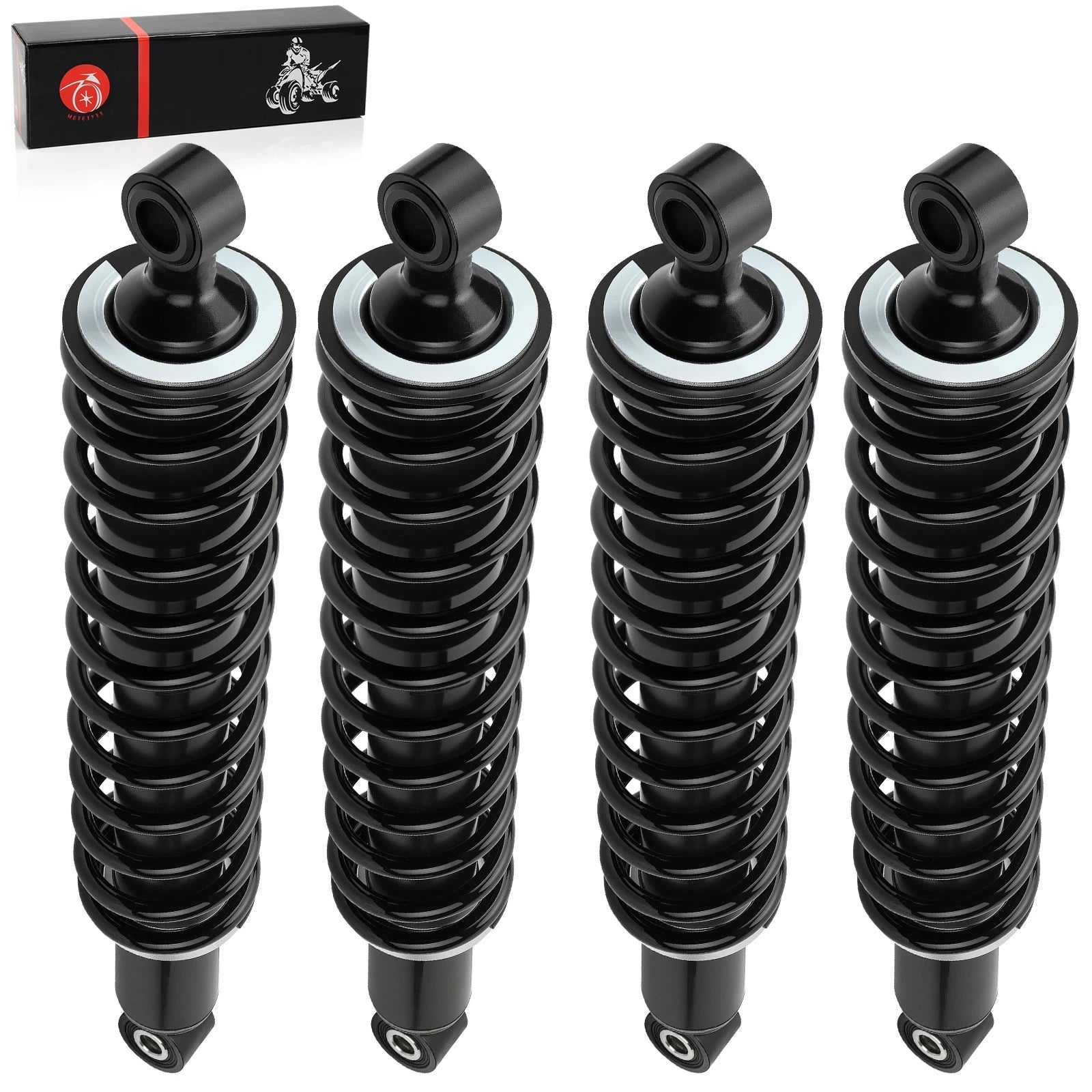 Set of 2 Front & Rear Shock Absorbers for Honda Foreman 500 TRX500FE/FM (2005–2011)