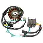 Generator Stator Regulator Rectifier & Gasket for Honda FTR223 (2000–2017)