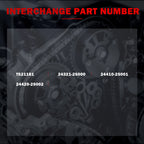 Timing Chain Kit for Mitsubishi Lancer (2008-2011) & Hyundai Sonata (2006-2014)
