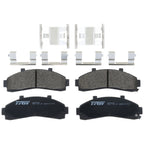 Front Rotors & TRW Pro Metallic Brake Pads Kit for B2300 Explorer Ranger (1998–2000)