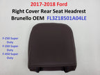 Right Cover Rear Seat Headrest for Ford (2017–2018) OEM FL3Z18501A04LE
