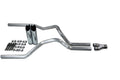 Dual Exhaust Kit for Chevy GMC 1500 Truck (2015–2018) 2.5" Y-Pipe Slash Tips