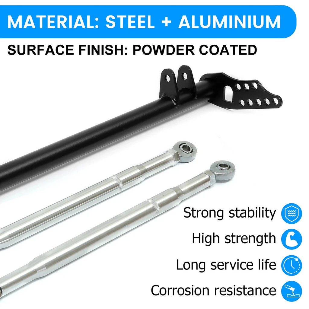 Front Traction Bar for Honda Civic Del Sol EK EG EH EJ (1992–2000) Acura Integra