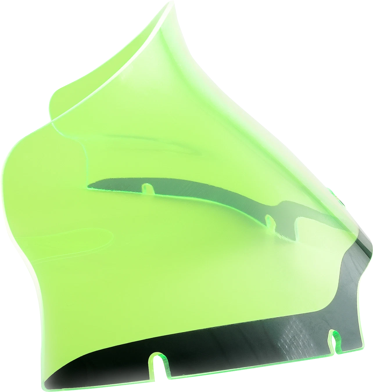 Klock Werks 9" Kolor Flare Windshield for FLTR (KWW-01-0636) - Green Ice