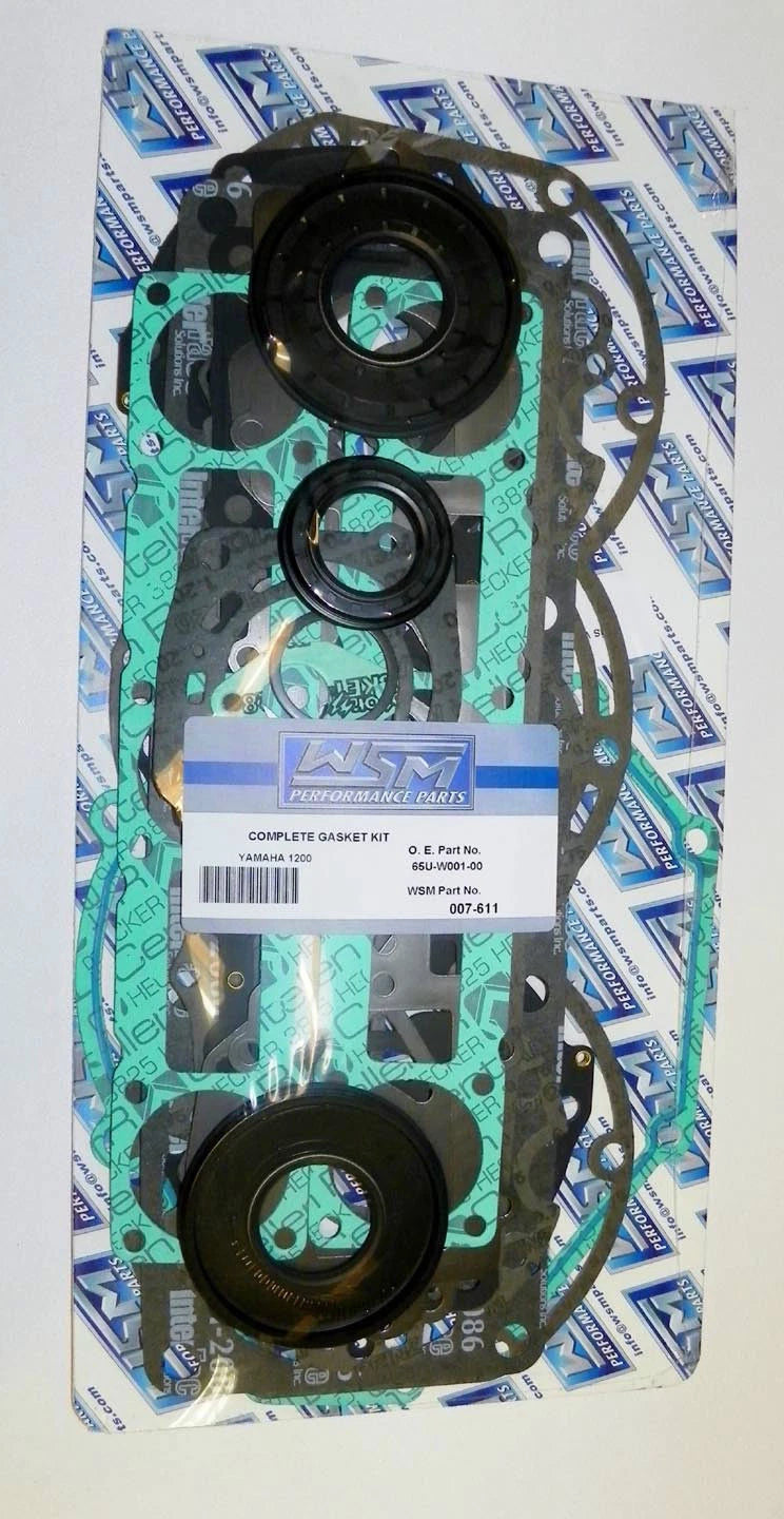 Complete Gasket & Seal Kit for Yamaha 1200 (1997–2014) 007-611