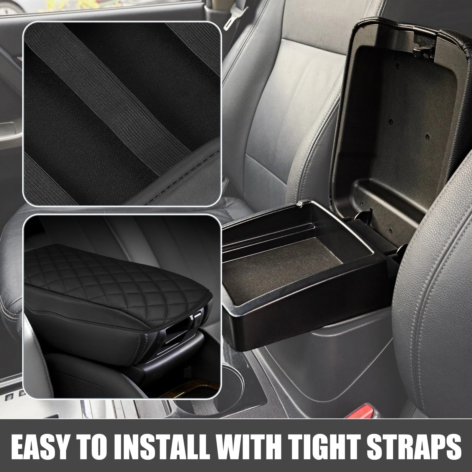 Waterproof Armrest Seat Box Cover for Ford Bronco Sport (2020–2023)