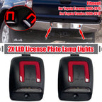 2X LED Rear Bumper License Plate Lamp for Toyota Tacoma (2005–2015)