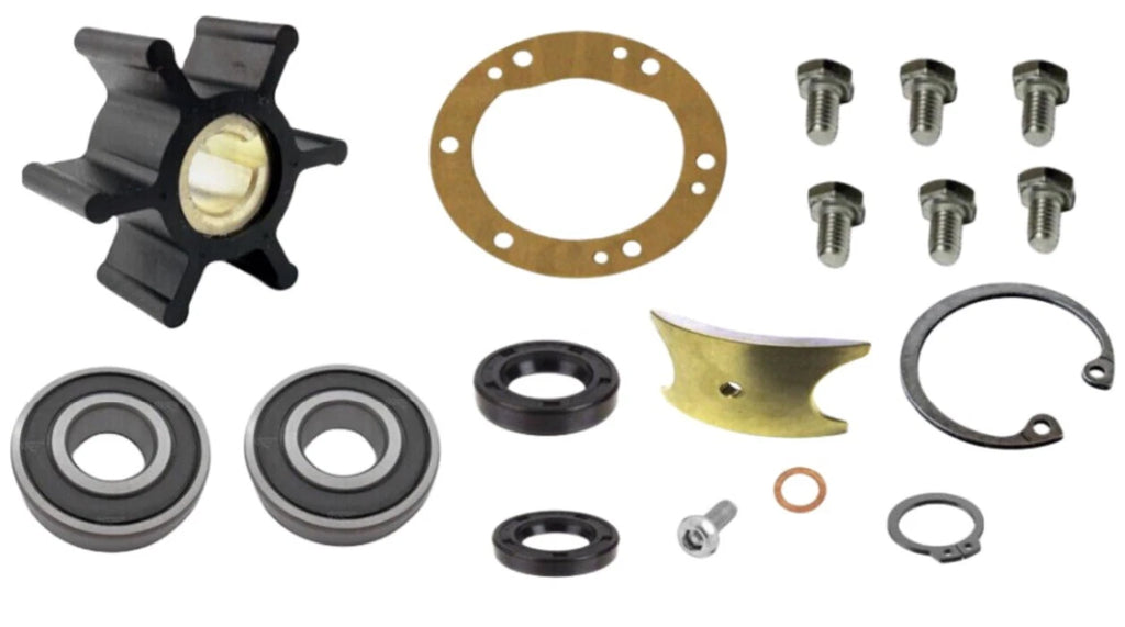 Sea Water Pump Major Repair Kit for Yanmar Marine 3HM, 3HMF, 3HM35, 3HM35C, 3HM35F