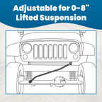 Adjustable Forged Track Bar for Ford F250 F350 (2005–2016) 0-8" Lift