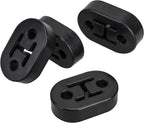 Set of 4 Rubber Exhaust Tail Pipe Mount Bracket Hanger Bushing Insulator