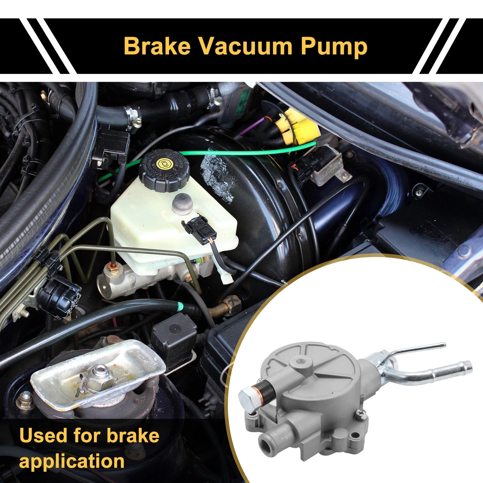 Brake Vacuum Pump No.MD619045 for Mitsubishi Delica (1991–2004)
