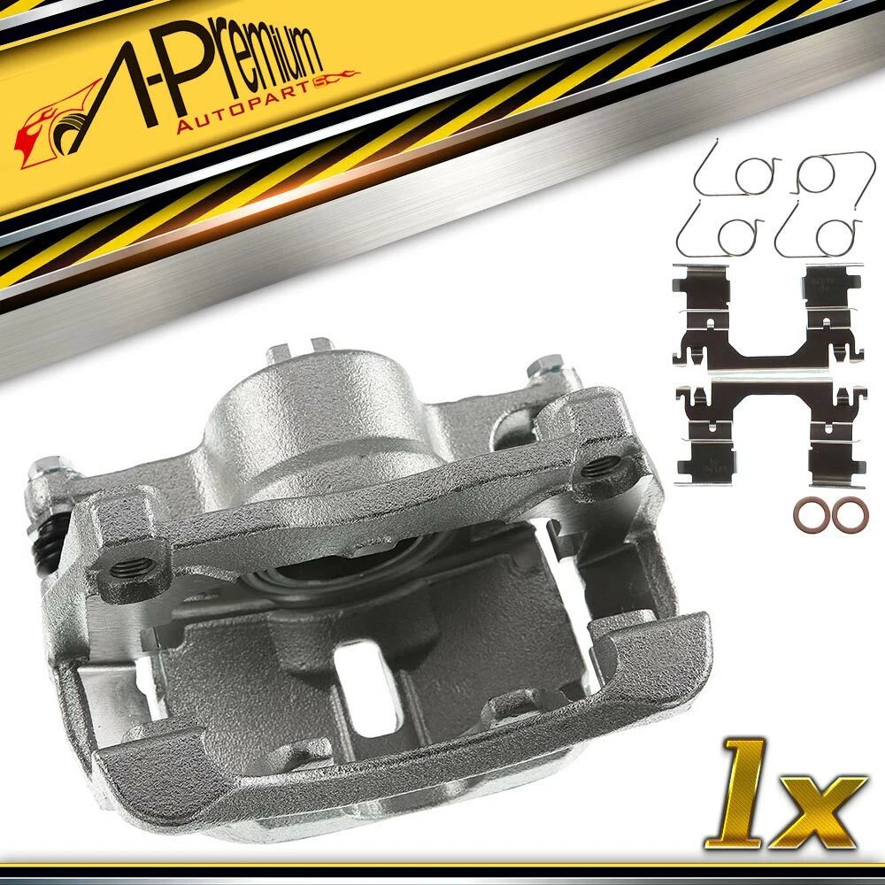 Front Left Disc Brake Caliper with Bracket for Nissan Rogue (2014–2020)