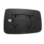 Left Side White Heated Mirror Glass for Dodge Ram 1500 2500 (2002-2023)