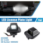 White LED License Plate Light Assembly 2 x 2835SMD for Dodge Dakota (2005-2011)