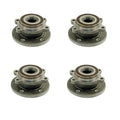 ACDelco Front & Rear Wheel Bearing and Hubs Kit for Audi A3 Q3 TT Quattro (2010–2020)
