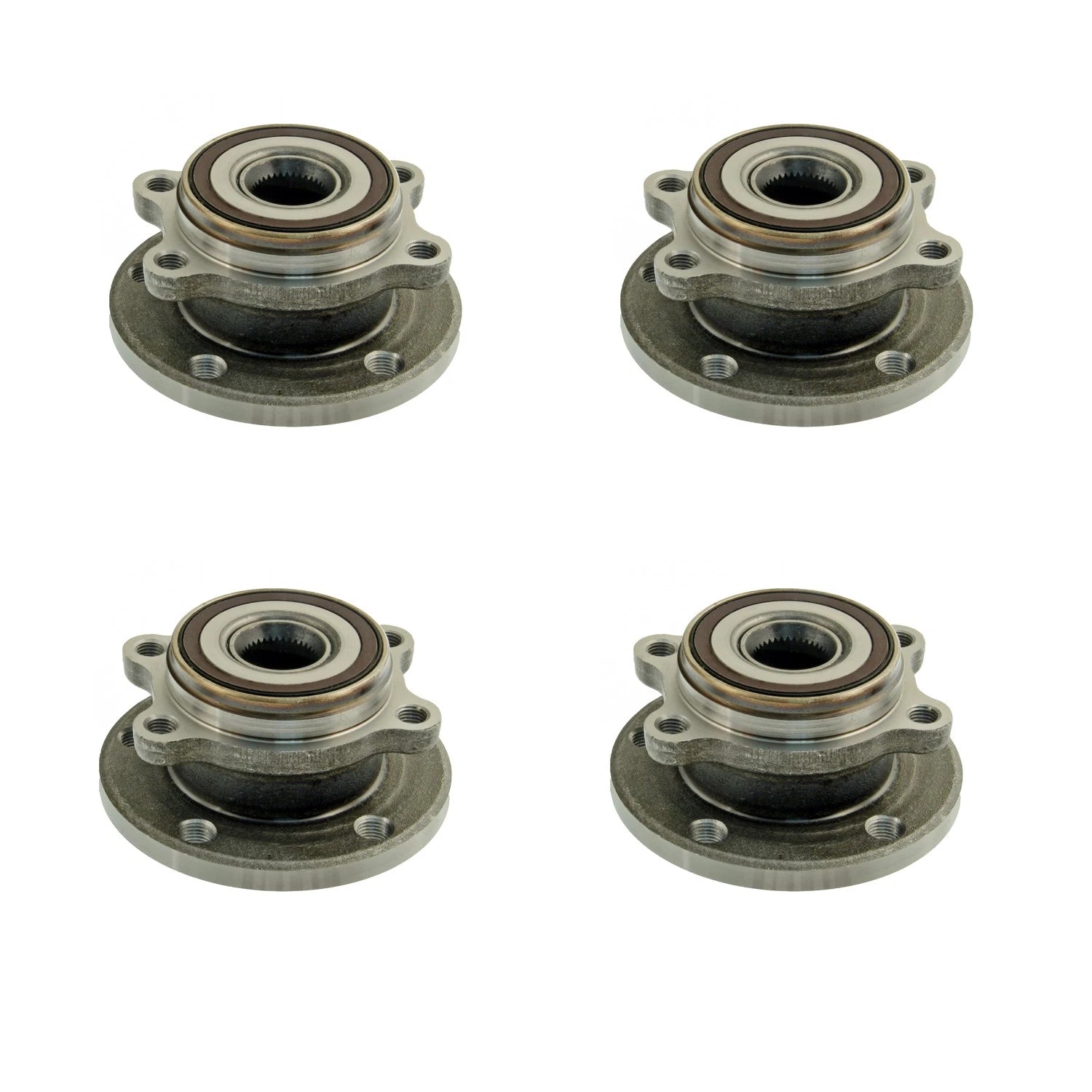 ACDelco Front & Rear Wheel Bearing and Hubs Kit for Audi A3 Q3 TT Quattro (2010–2020)