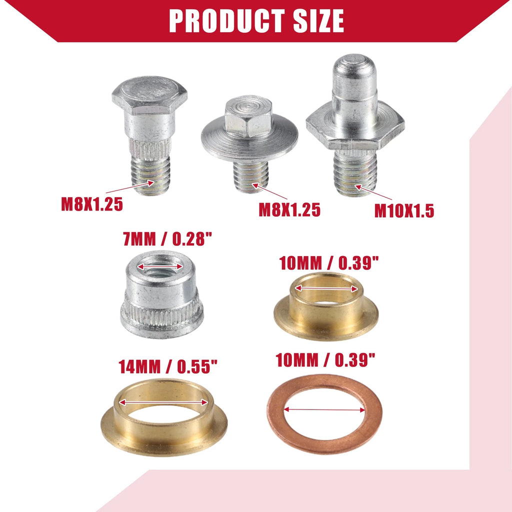 Set of 1 Front Door Hinge Pin and Bushing for Chevrolet Suburban (2014–2014)