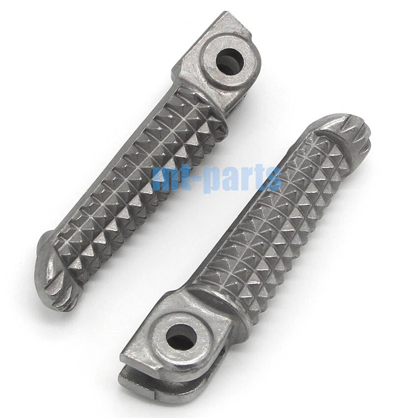 Silver Front Footrest Pegs for Yamaha YZF R6 YZF600 R6 (1999–2020)
