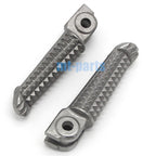 Silver Front Footrest Pegs for Yamaha YZF R6 YZF600 R6 (1999–2020)