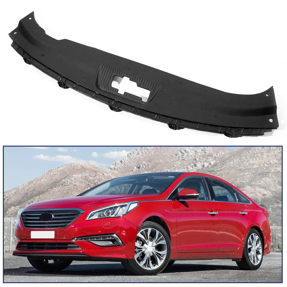 Radiator Support Cover Upper 86361C2000 for Hyundai Sonata (2015–2017)