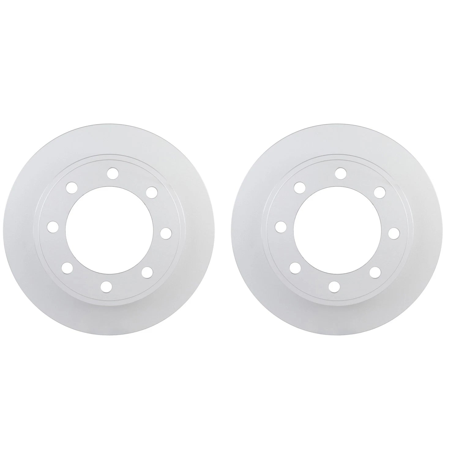 Set of 2 Bosch QuietCast Rear Disc Brake Rotors for E-150 E-350 (2000–2023)