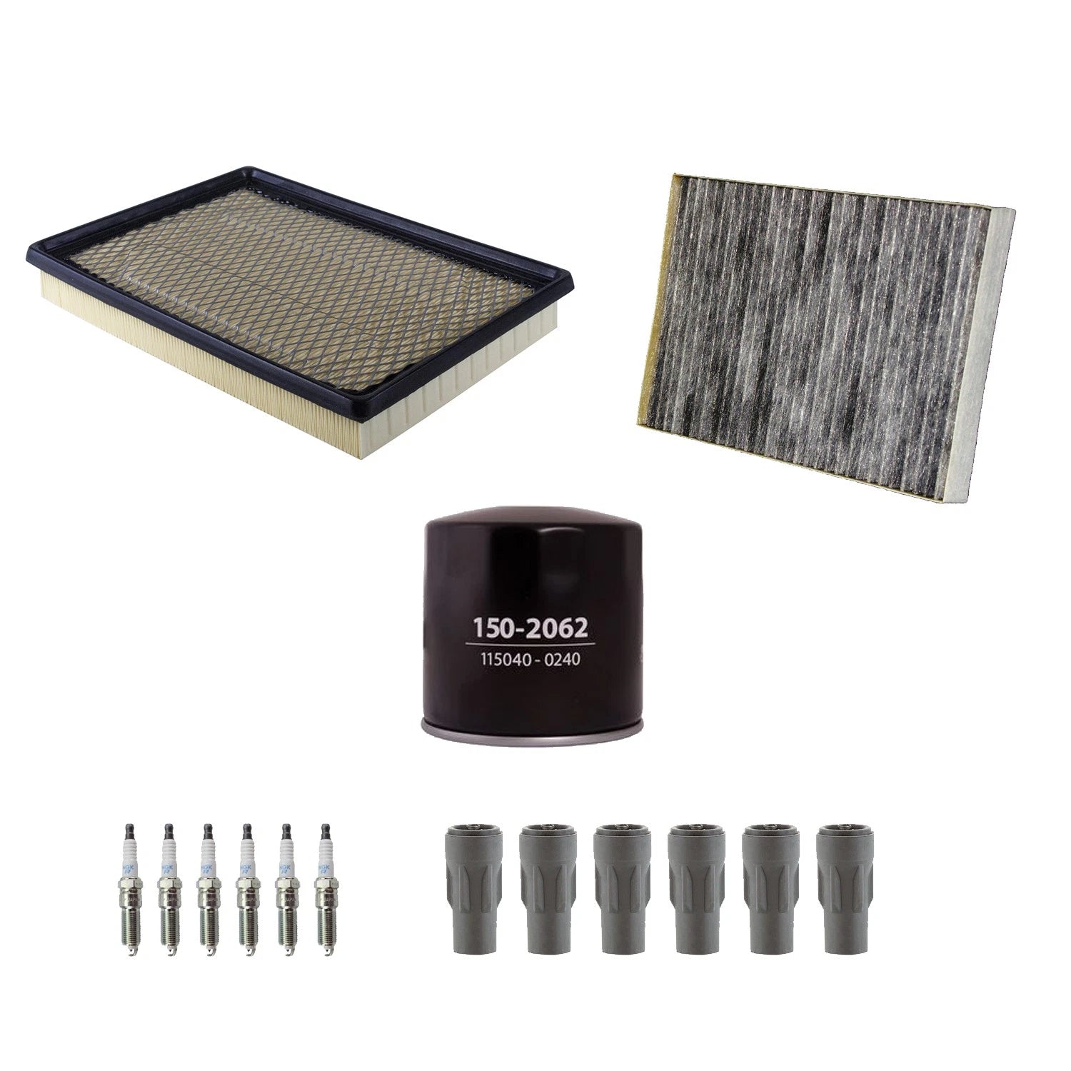 Tune Up Kit with NGK 6 Spark Plugs & Boots for Dodge Magnum 300 (2005)
