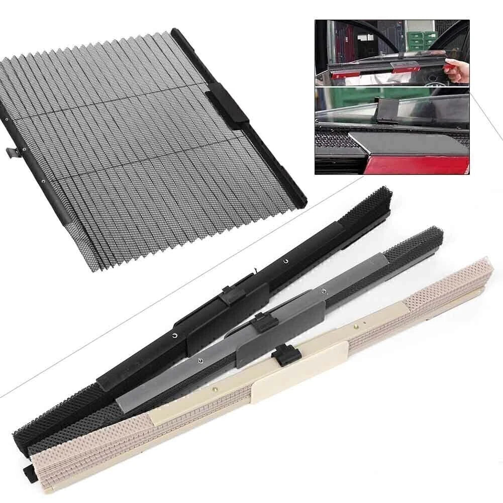 Rear Side Window Curtain Sunshade Mesh Cover for Car (46cm)