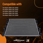 Aluminum Cooling Radiator for Ram 1500 (2019-2022)