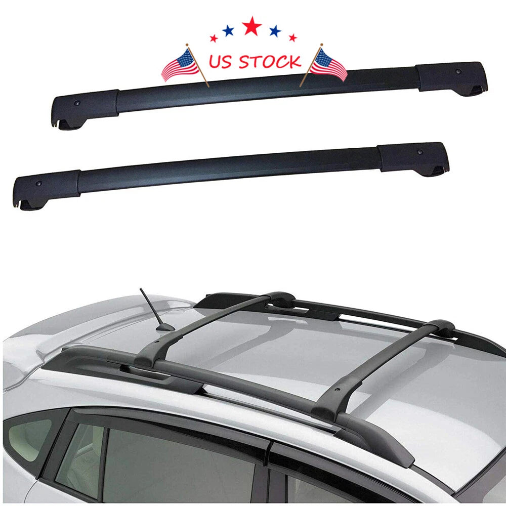 Set of 2 Cross Bar Roof Rack Carrier for Subaru Forester Crosstrek Impreza (2014–2019)