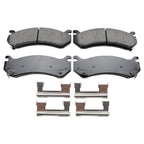 Set of 4 Akebono ProACT Ceramic Brake Pads for Cadillac Chevrolet GMC Hummer (ACT785)