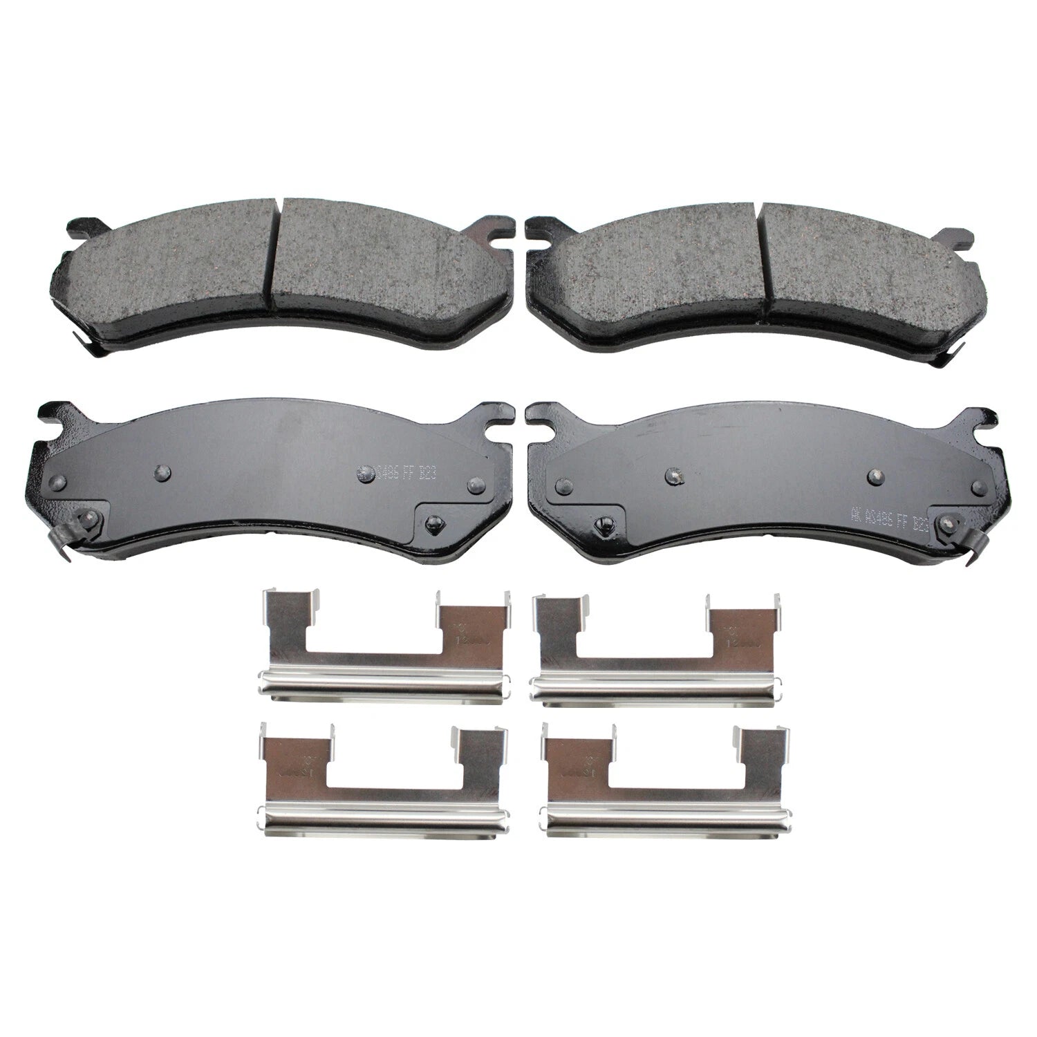 Set of 4 Akebono ProACT Ceramic Brake Pads for Cadillac Chevrolet GMC Hummer (ACT785)