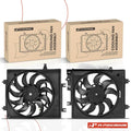 2X Cooling Fan Assembly with Shroud for Subaru Forester (2019–2021)