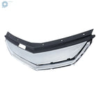 Upper Grille for Chevrolet Volt (2016-2019) Silver Plastic