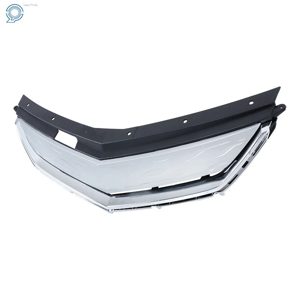 Upper Grille for Chevrolet Volt (2016-2019) Silver Plastic