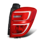 Right Side Tail Brake Light for Chevy Equinox (2016–2017) Red/Clear Lens