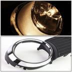 Set of 2 Fog Lights for Toyota Sienna (2011–2017) - Smoked Lens, Chrome Bezel