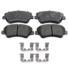 Front Rotors & Akebono ProACT Ceramic Brake Pads Kit for Forte Elantra (2014–2020)