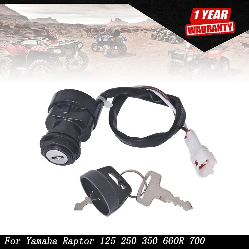 Ignition Key Switch for Yamaha Raptor 700 YFM700R (2006â2008)