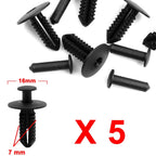5pcs Push Pin Clips for Mercedes Benz (Rivet Bumper Fender)