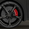 Red H Logo Caliper Covers for 2004-2005 Honda Civic Si by MGP