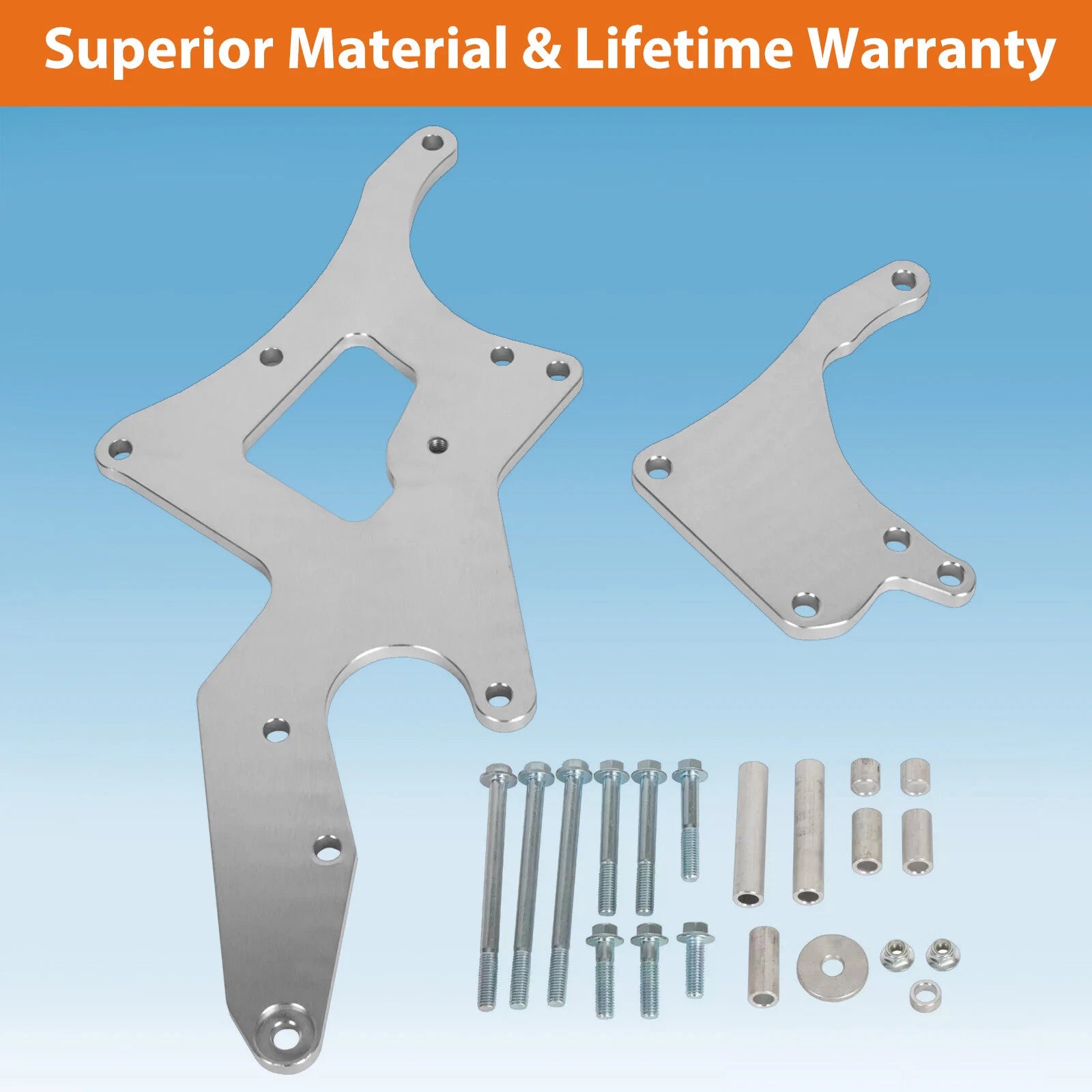 Serpentine Bracket for LS Engines (Alternator Power Steering Pump Swap)