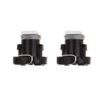 10pcs T3 Neo Wedge 2835 LED Bulbs for Instrument Cluster AC Control (N/A)