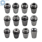 Set of 12 Spring Collets for CNC Milling Lathe Engraving Machine