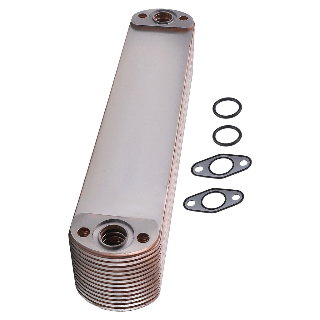 Engine Oil Cooler Core for Cummins ISX QSX QSX15 ISX15 (2008–2015) 4965487