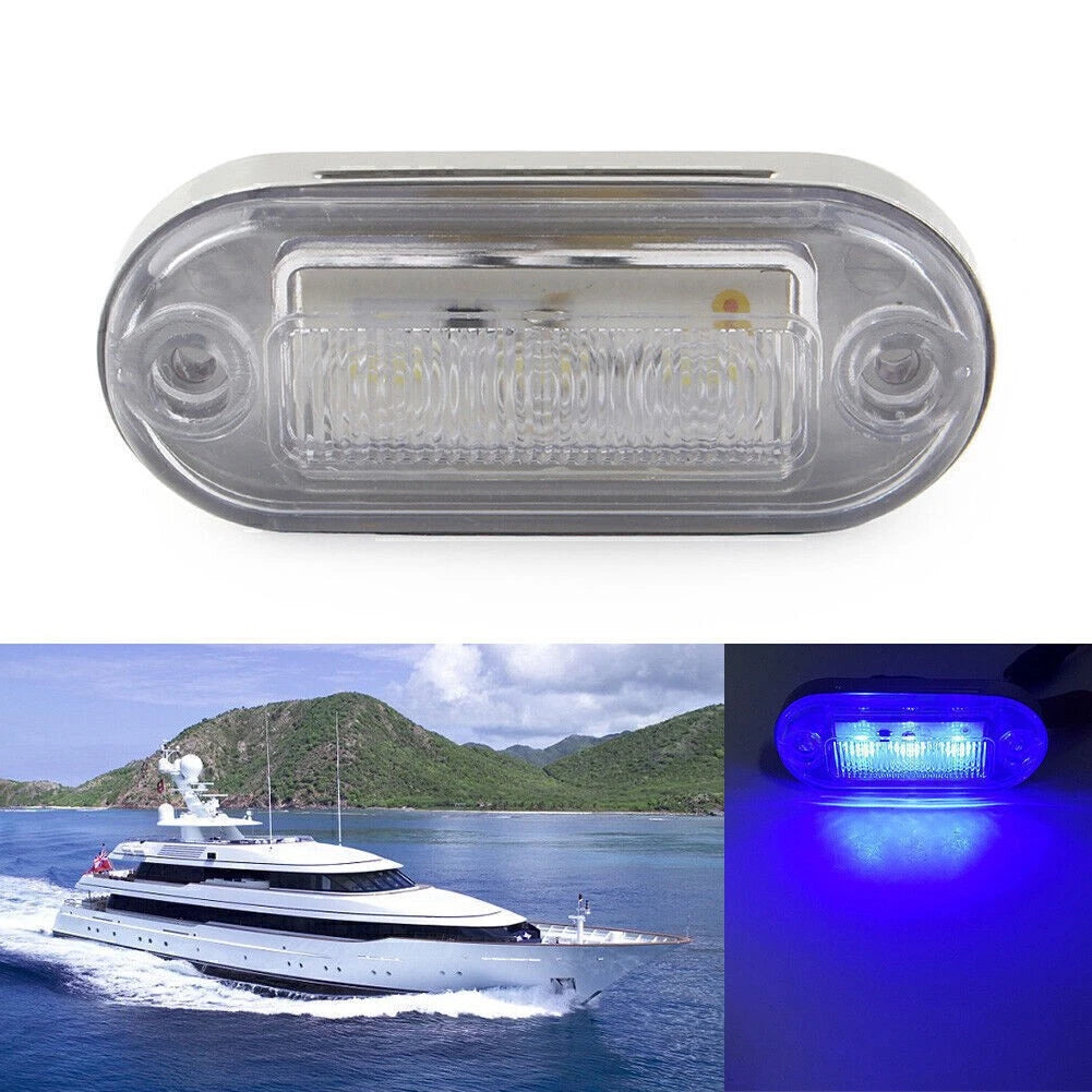 3 SMD LED Signal Light Lamp for Truck Trailer RV Boat (12V)