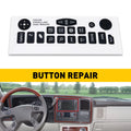 Navigation Button Repair Decals for GMC Sierra Yukon XL 1500 2500 (2003–2006)